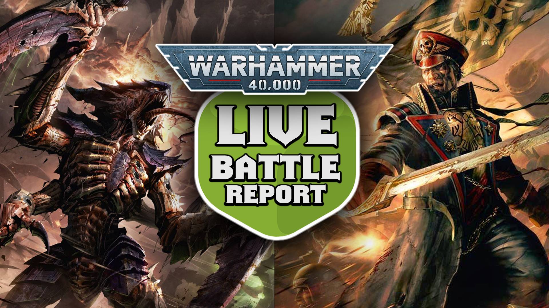 Lists for Tyranids vs Astra Militarum Warhammer 40k Live Battle Report