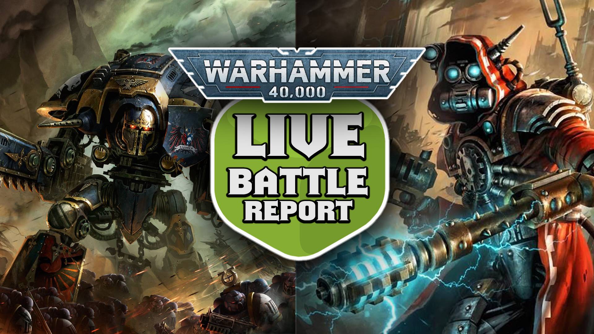 Lists for Imperial Knights vs Ad Mech Warhammer 40k Live Battle Report