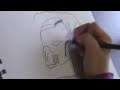 8 Year Old Girl Draws Space Marine