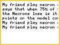 Necron question