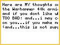 My thoughts on the warhammer 40k armies