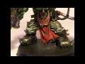Ork warboss and nobb bodyguards