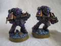 2 New Hawk Lords Marines and a Servo-Skull