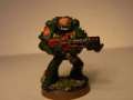 Dark Angels flamer marine
