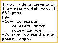 Imperial veterans(682 pts) (newcomer