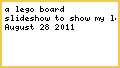 lego board