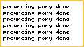 prouncing pony done