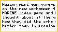 Space marine review