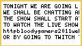 Bloodygamers Live show : 16/6/2012