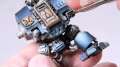 Painting Warhammer 40K: Ultramarines Dreadnought