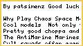 Warhammer 40,000/6th Edition Tactics/Chaos Space Marines