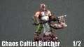 How to paint Chaos Cultist Butcher?