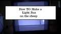 How to make a Light Box