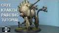 How to Paint A Cryx Kraken part 3/3