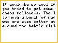 What Khorne should do