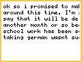 Project delayed...