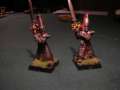 Elf Bolt thrower and 2 Sword masters