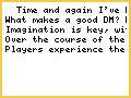 The Dungeon Master