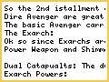 Eldar Dire Avenger Tactics