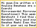 Howling Banshees Tactica
