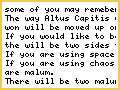 Altus capitis