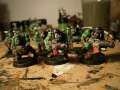 Ork shoota boyz and some smoke effect
