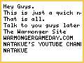 SUBSCRIBE TO NATAKUE AND THE WARMONGERS