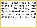 Hive Tyrant Tactica