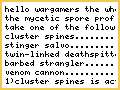 what weapons and biomorphs to give to a=mycetic spore