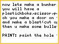 how to make a bunker