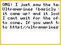 Ultramarines teaser trailer