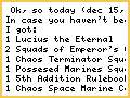 I got my Chaos! YAY!