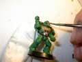 How to paint solar-flared lenses