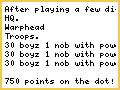 Ork doubles list 750 points