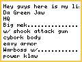 Army list