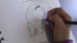 8 Year Old Girl Draws Space Marine