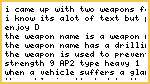 made up 40k weapons