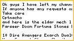 plans for my channel and a eldar mech list 