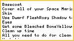 Masterclass:Space Marine faces