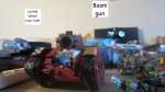 Da Big Meks workshop: looted tanks and kans