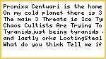 Proxima Centauri 