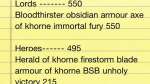 daemon list 2500 points