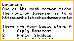 How to Layer
