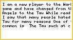 Why Hate The Tau?