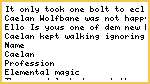 Short Elemental Warhammer story