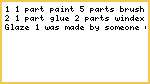 Glaze recipies