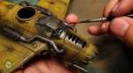 Ork Flier Part 6 - Weathering: Canopies and Rust