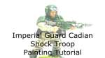 How to Paint an Imperial Guard Shock Troop