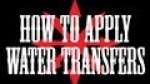 How to Apply Water Slide Transfer Decals