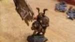 Dwarf battle standard bearer conversion with grudge pony 